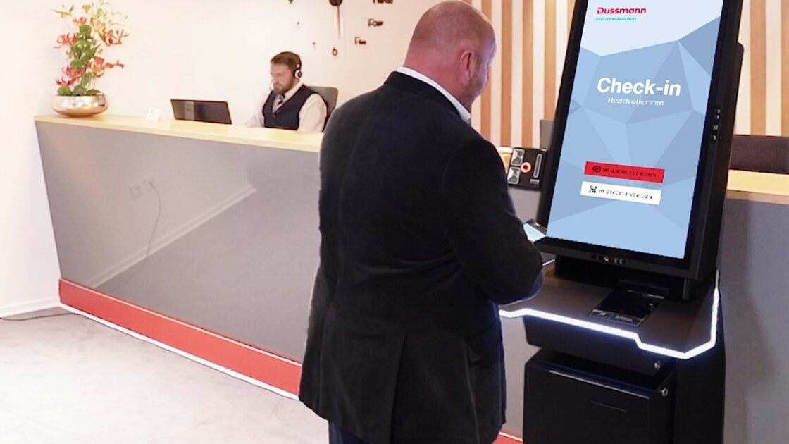 Sicherheits und Empfangsdienstleistungen von Dussmann